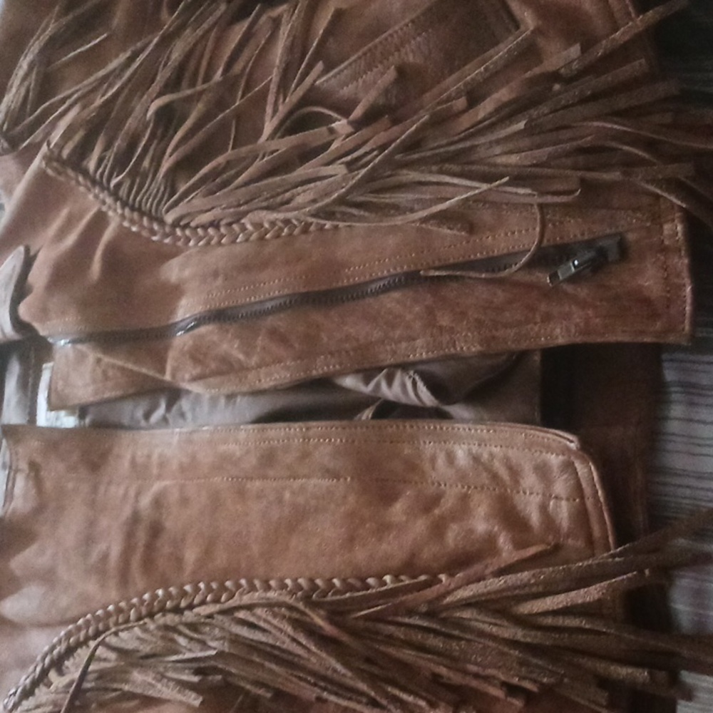 Women's leather jacket